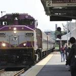 Passengers waited for a train at the Framingham station. Keolis has had a coach shortage.